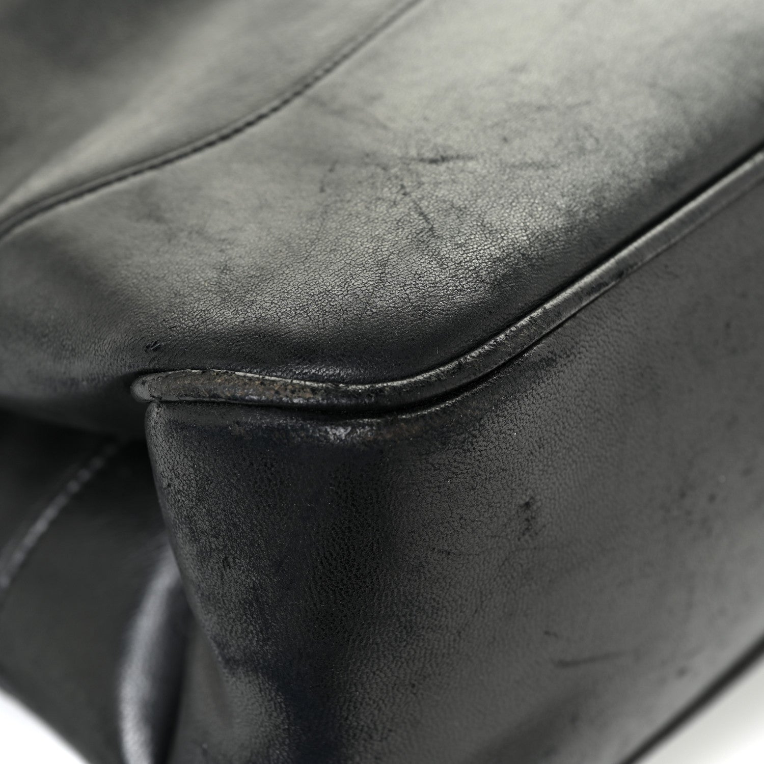 Chanel Lambskin CC Shopping Tote Black 24 of 26