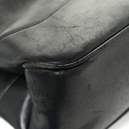 Chanel Lambskin CC Shopping Tote Black 24 of 26