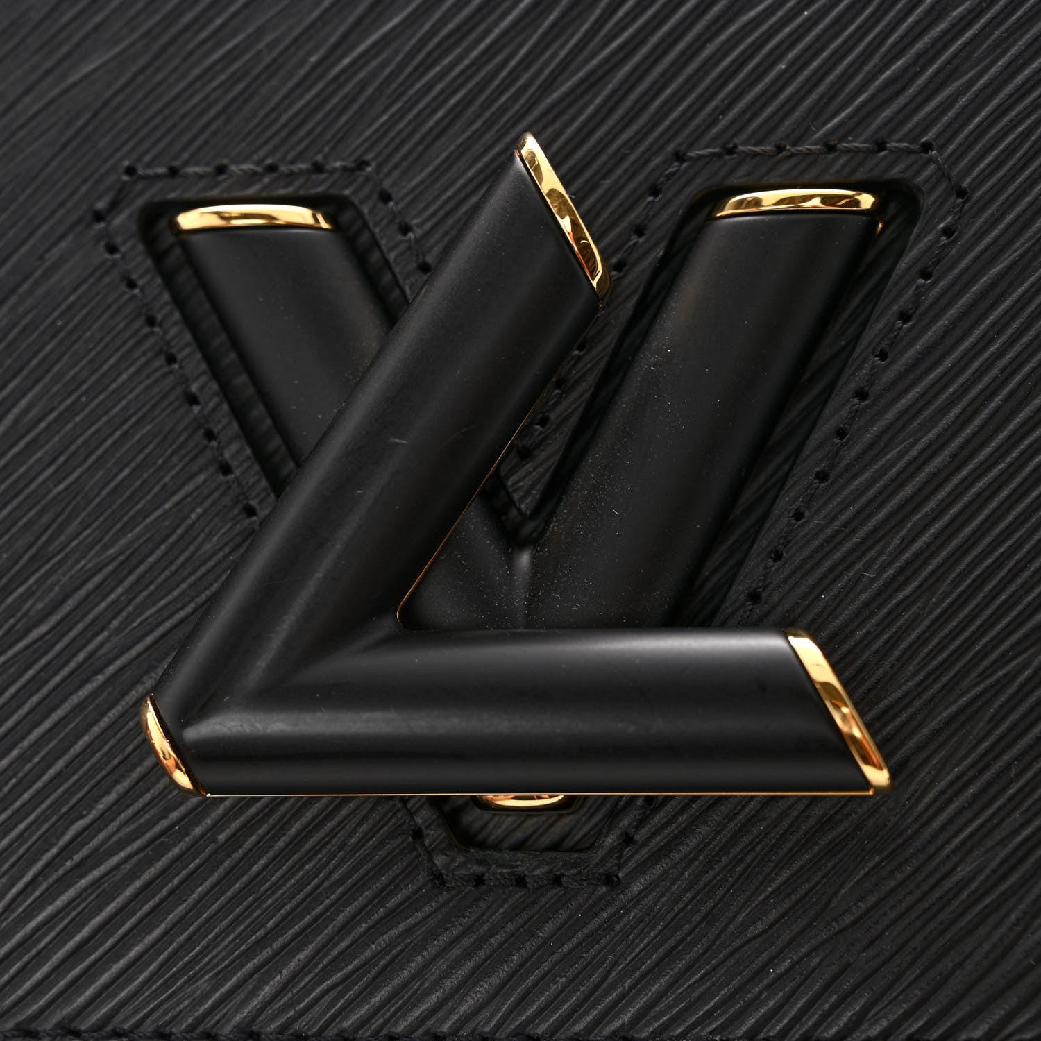 Louis Vuitton Epi Twist Braided Strap Shoulder Bag MM Black 11 of 12
