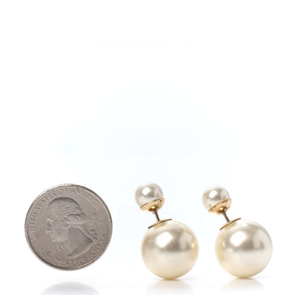 Christian Dior Pearl Mise En Dior Tribal Earrings 2 of 4