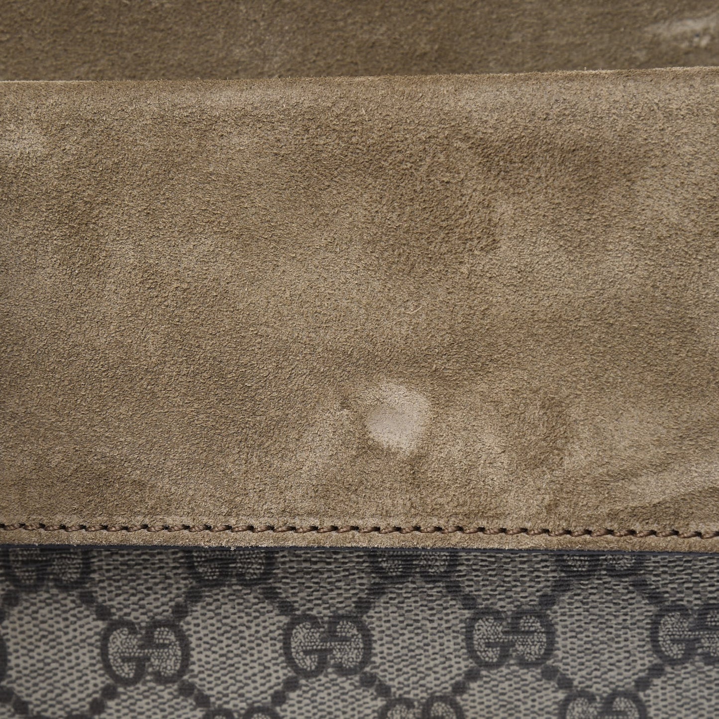 GG Supreme Monogram Mini Dionysus Shoulder Bag Taupe