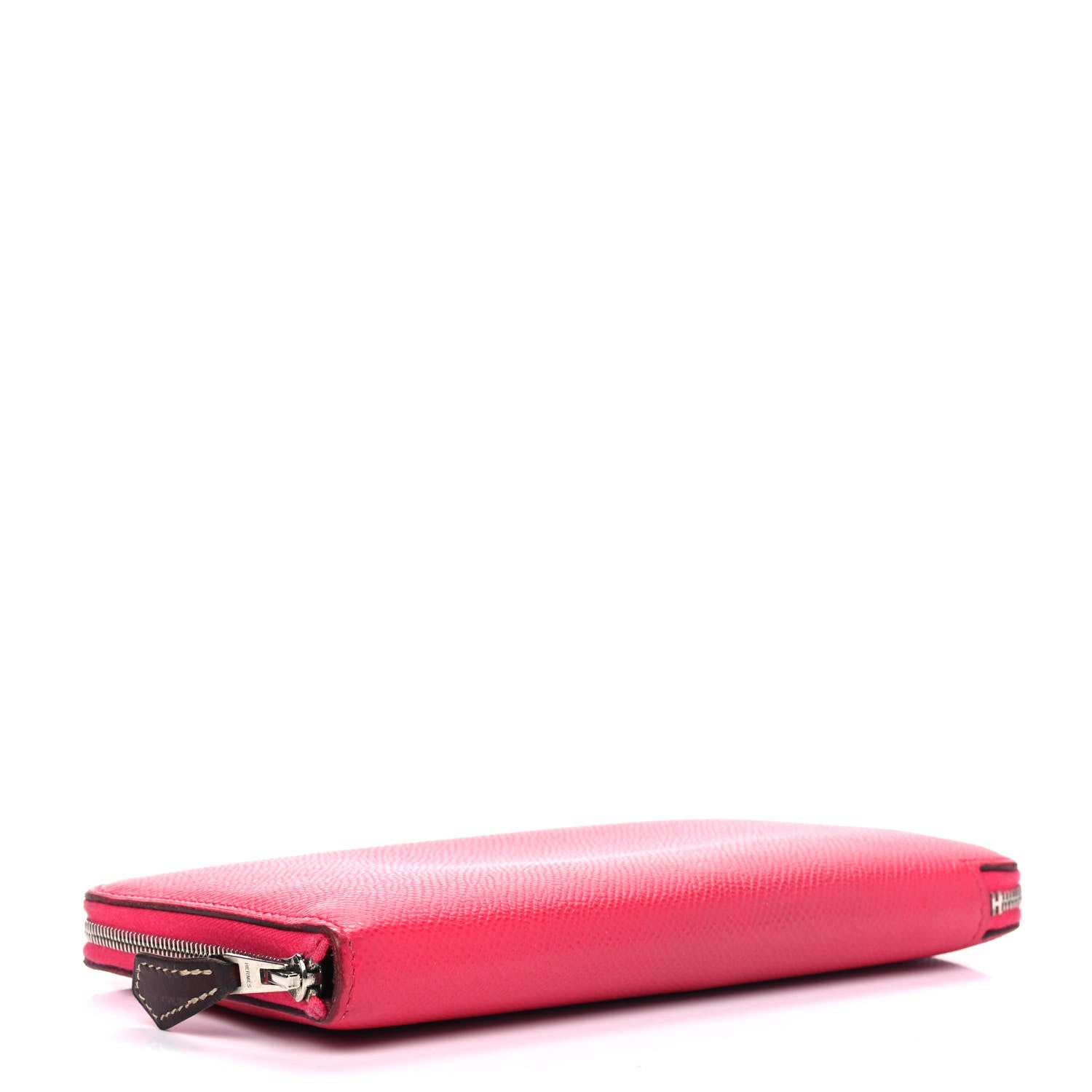 Hermes Epsom Silk'in Wallet Rose Shocking 3 of 7