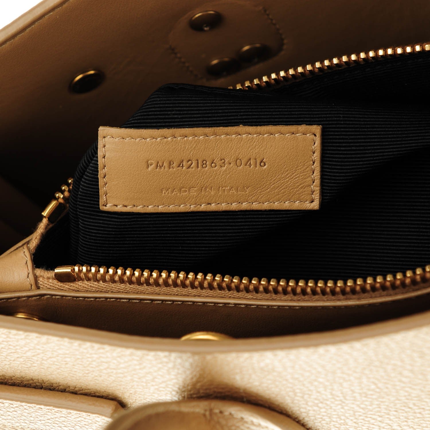 Saint Laurent Grained Calfskin Baby Sac De Jour Deep Beige 7 of 7