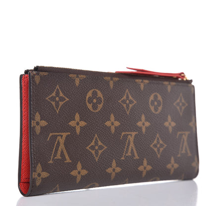 Louis Vuitton Monogram Adele Wallet Coquelicot 3 of 7