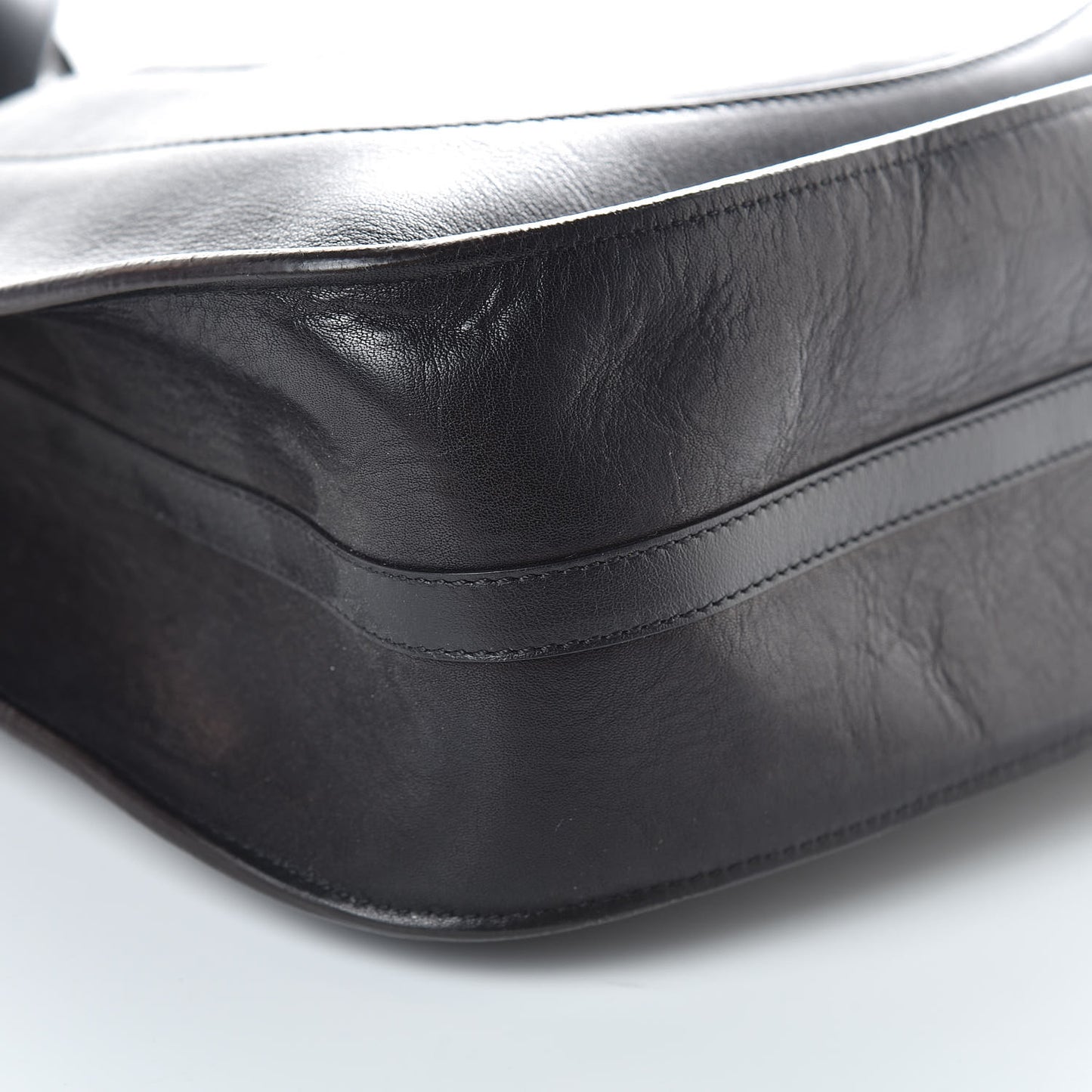Calfskin Small Hayley Hobo Black