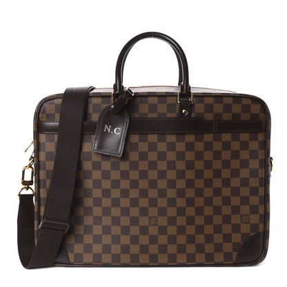 Louis Vuitton Damier Ebene Porte Documents Voyage GM 1 of 9