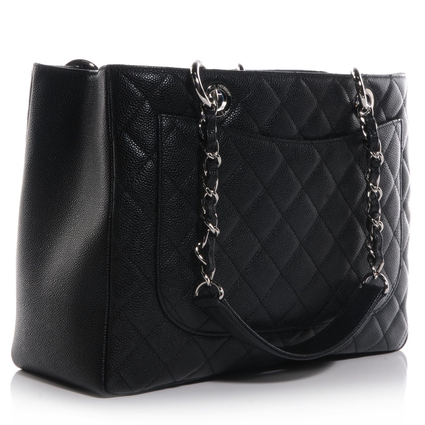 Caviar Grand Shopping Tote GST Black