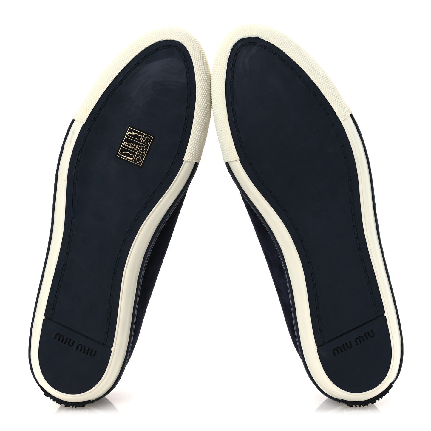 Camoscio Crystal Embellished Womens Low Top Sneakers 38 Navy