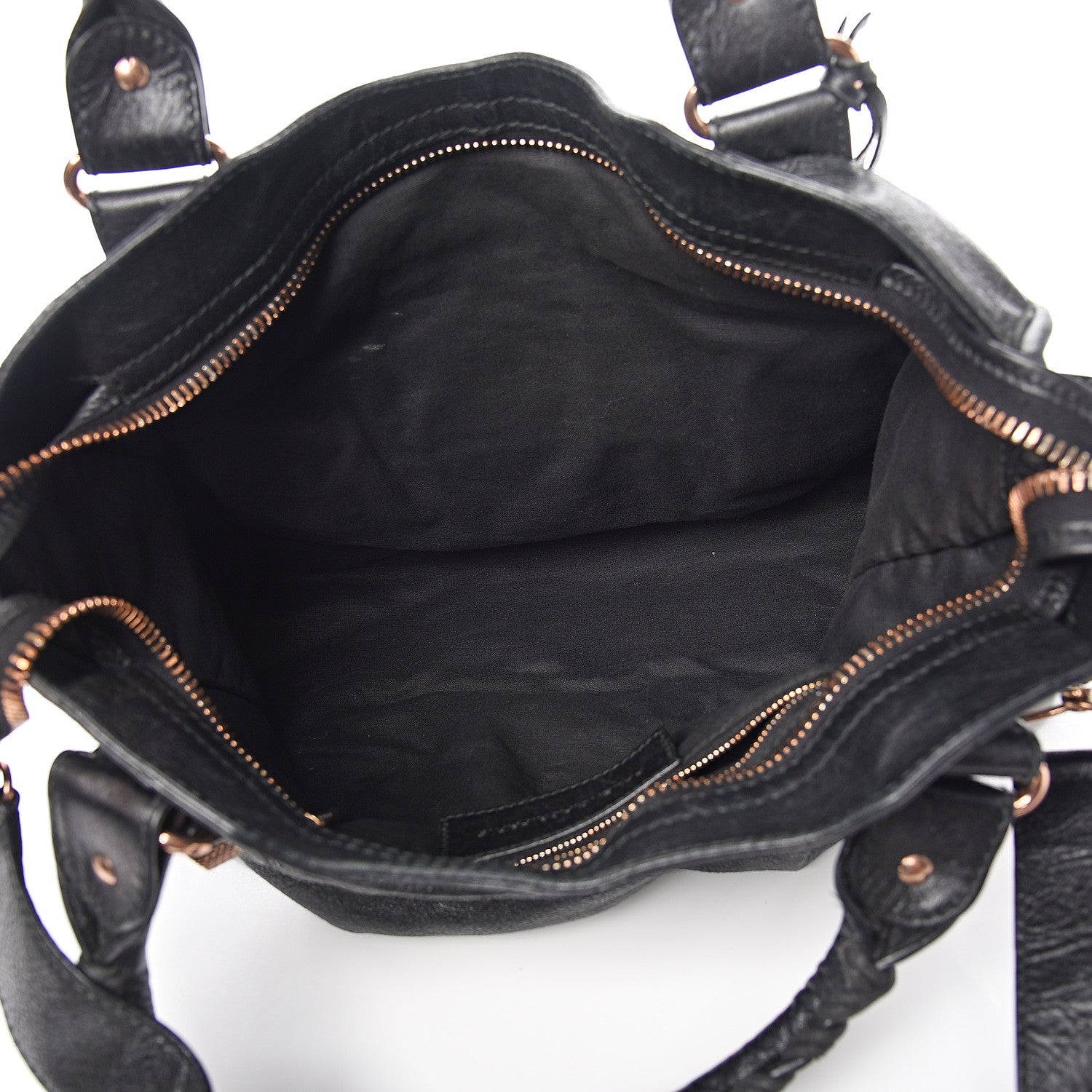 Balenciaga Agneau Giant 21 Rose Gold Hardware City Black 4 of 8