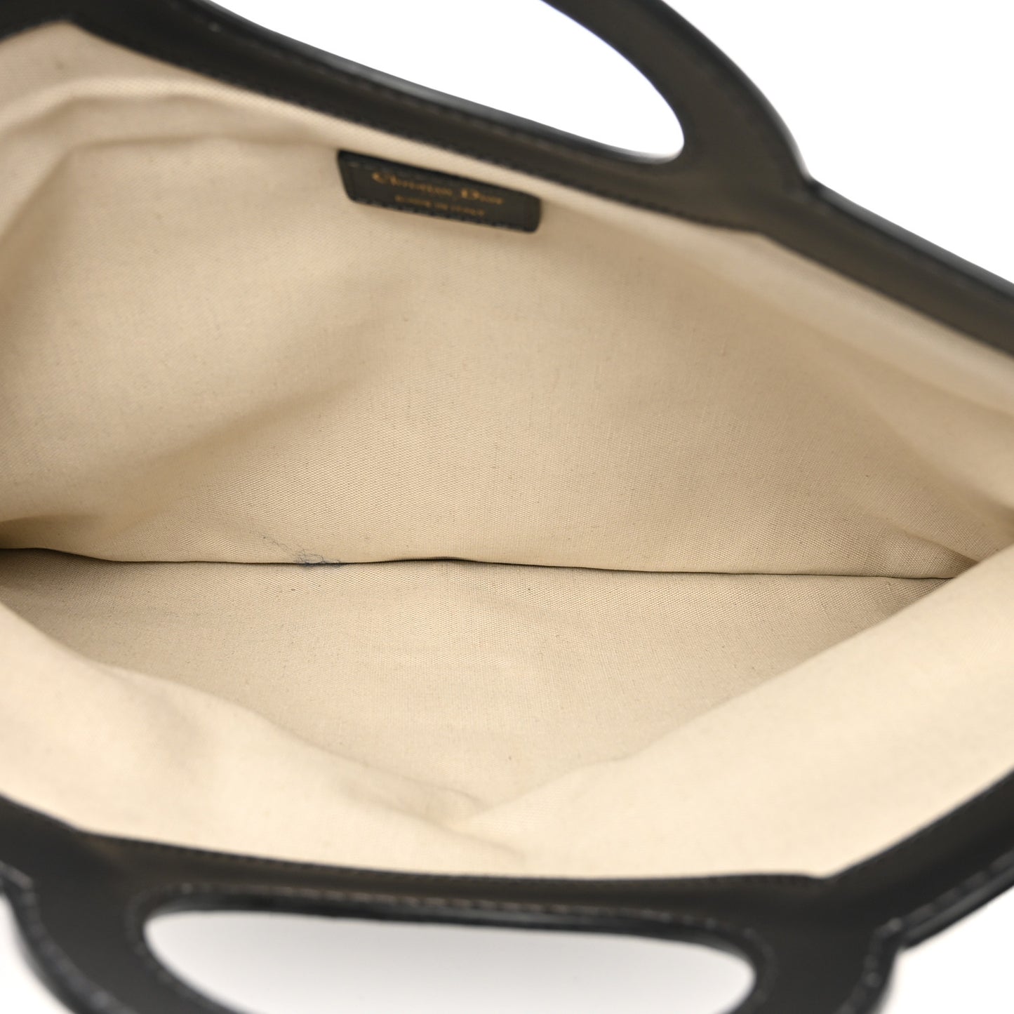 Oblique Fold Over Clutch Blue