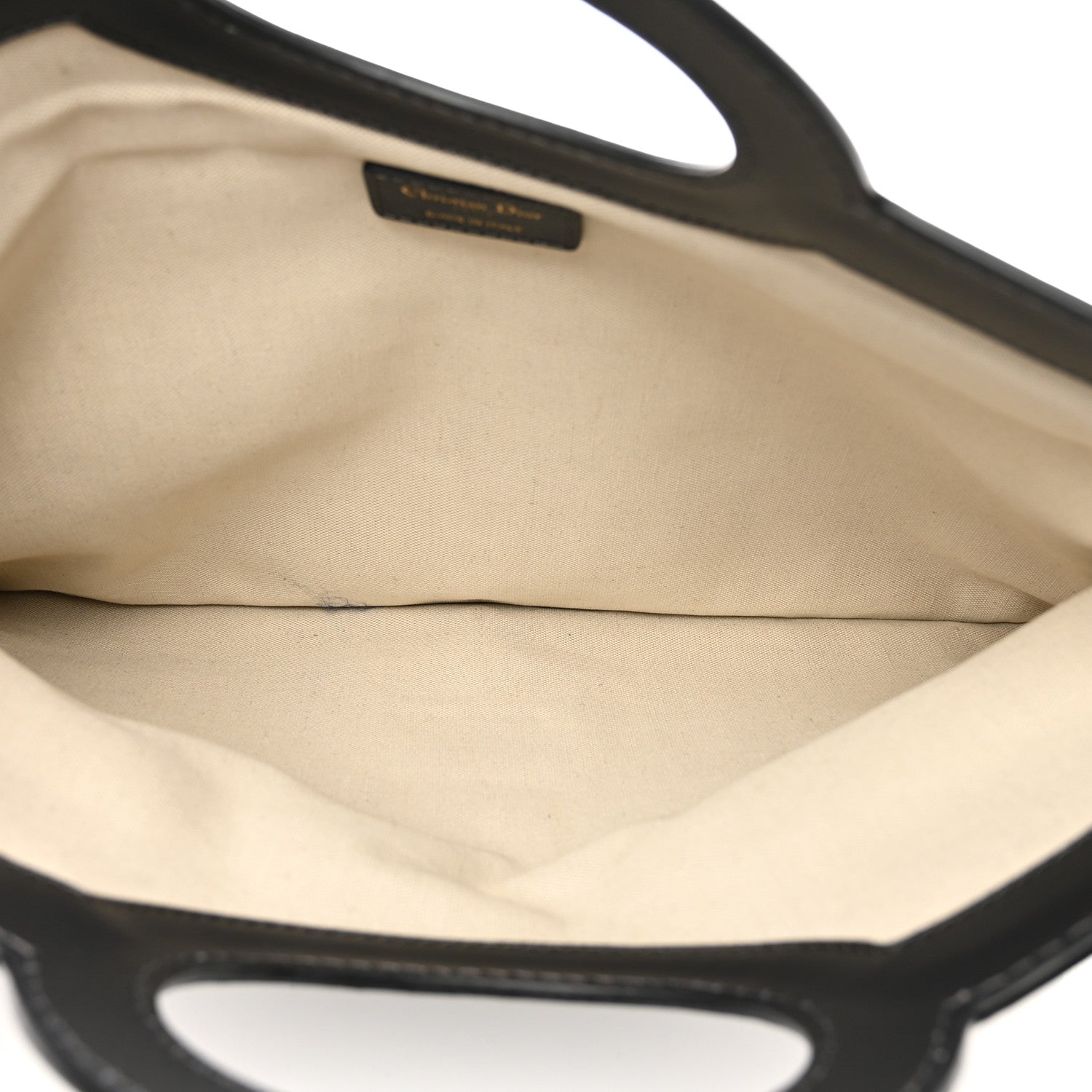 Christian Dior Oblique Fold Over Clutch Blue 5 of 6