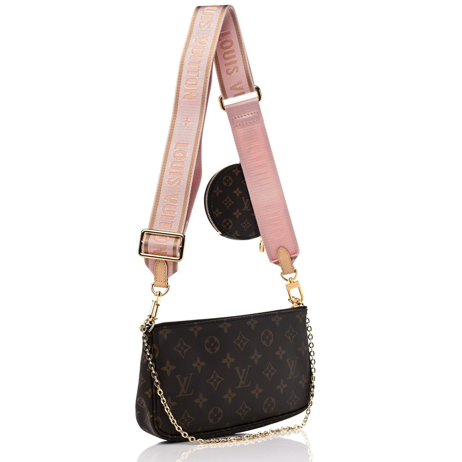 Louis Vuitton Monogram Multi Pochette Accessories Rose Clair 2 of 13