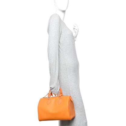 Louis Vuitton Epi Speedy 25 Mandarin 2 of 10