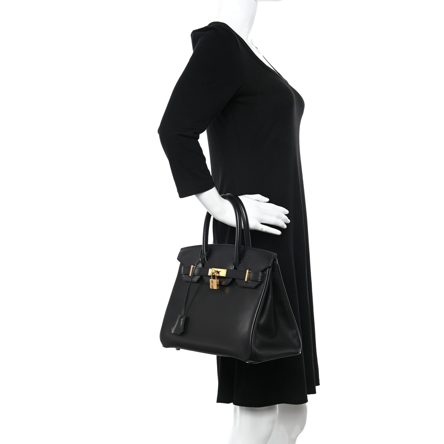 Hermes Swift Birkin 30 Black 2 of 13