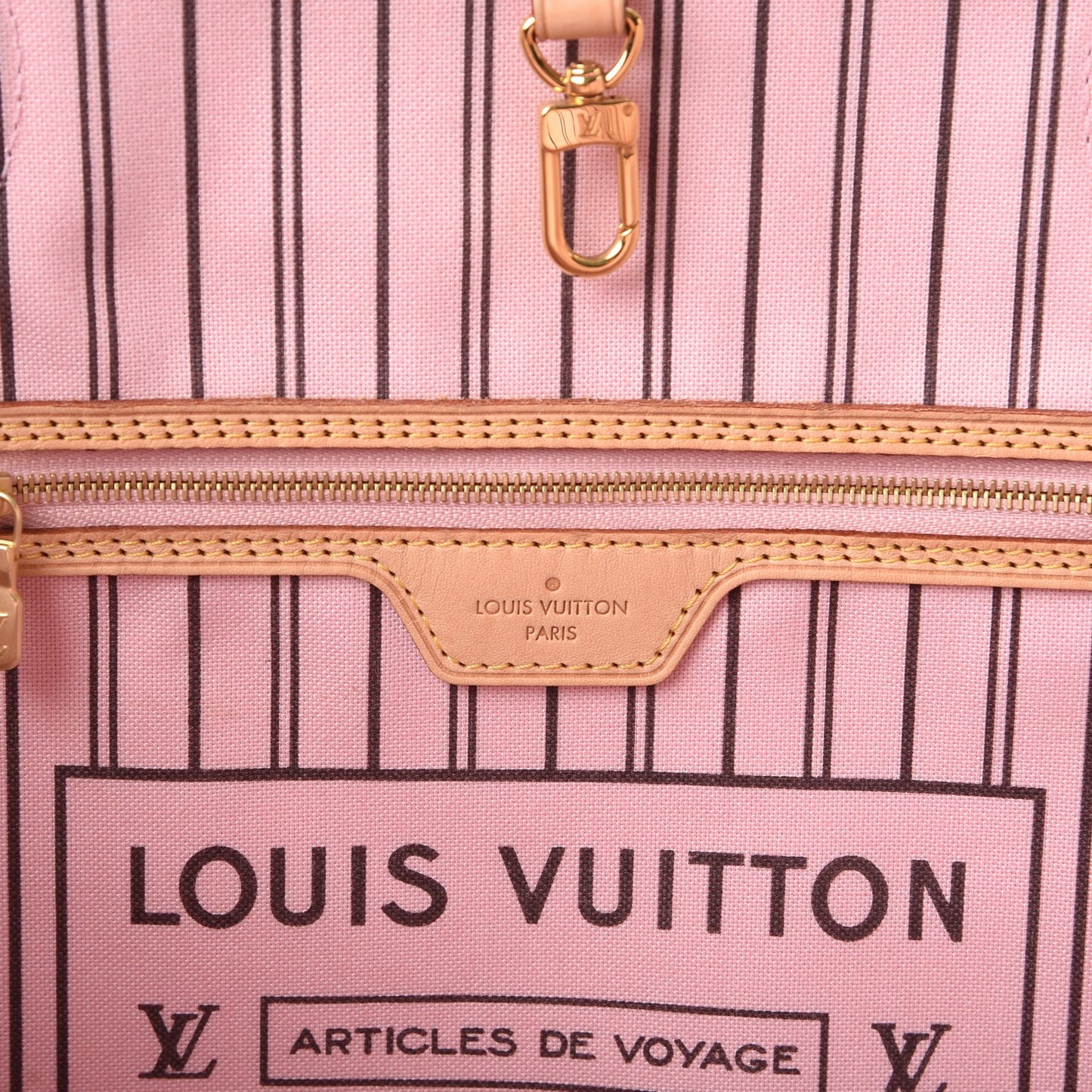 Monogram Neo Neverfull MM Rose Ballerine