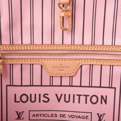 Louis Vuitton Monogram Neo Neverfull MM Rose Ballerine 8 of 15