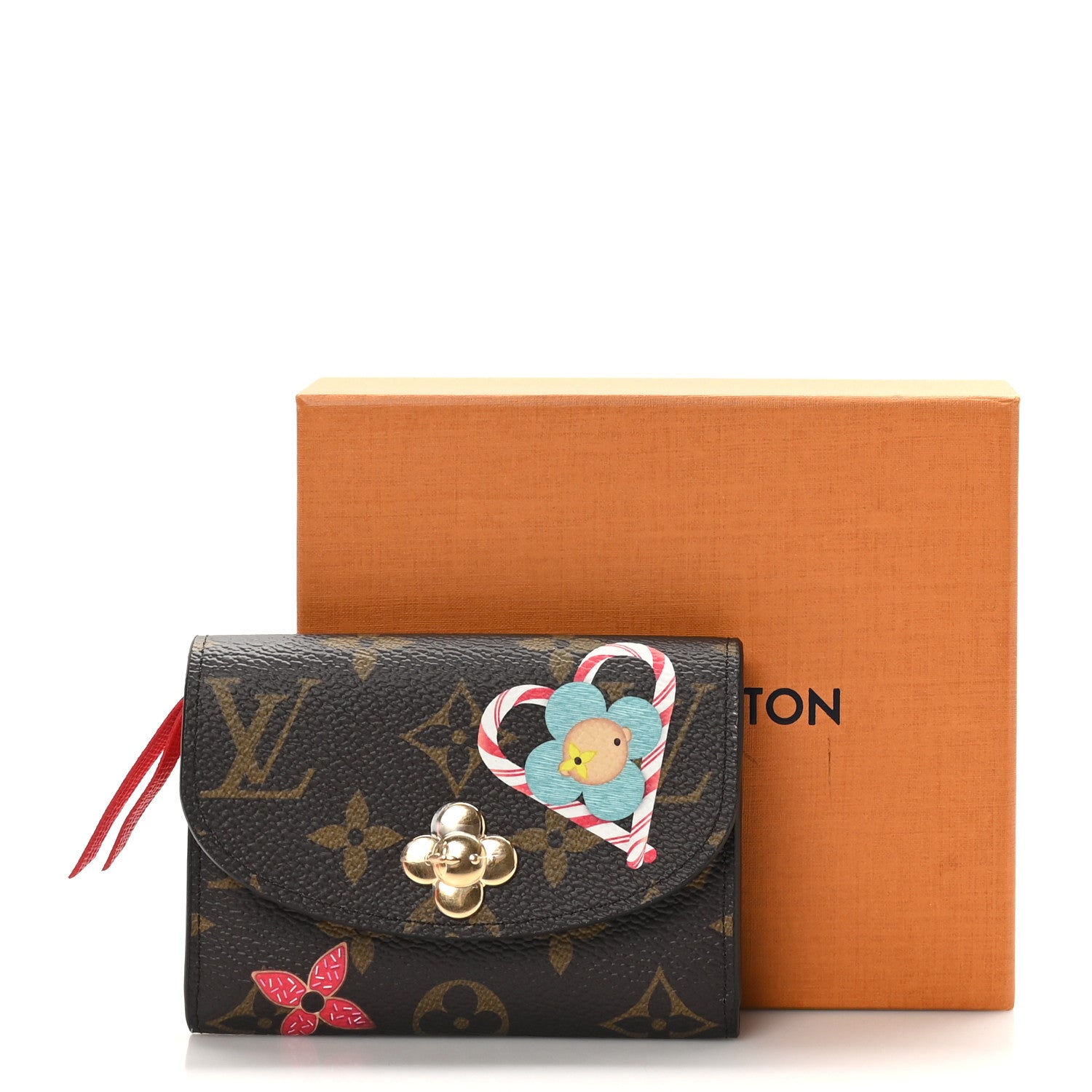 Louis Vuitton Monogram 2024 Christmas Animation Candy Factory Rosalie Coin Purse Candy Red 8 of 8