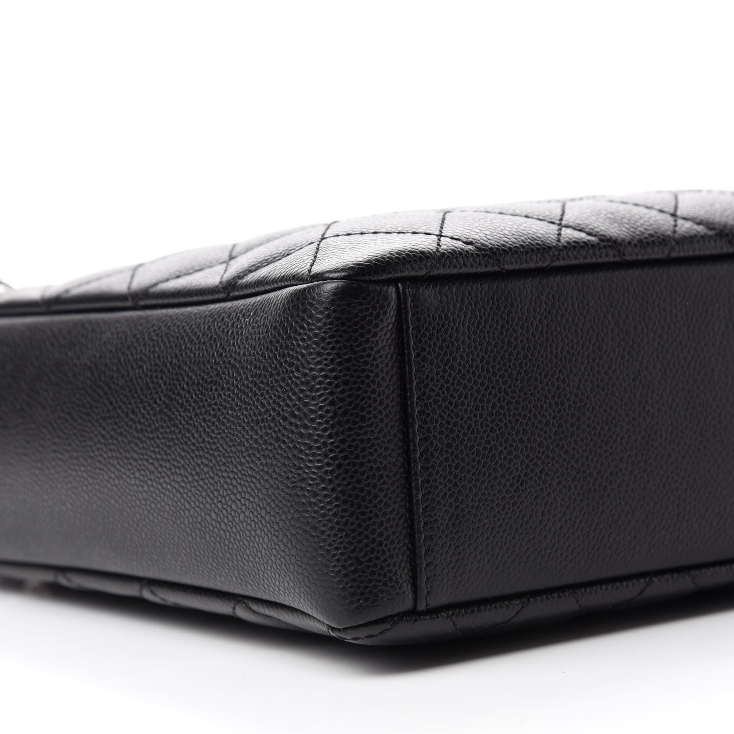 Chanel Caviar Quilted Petit Shopping Tote PST Black 6 of 11