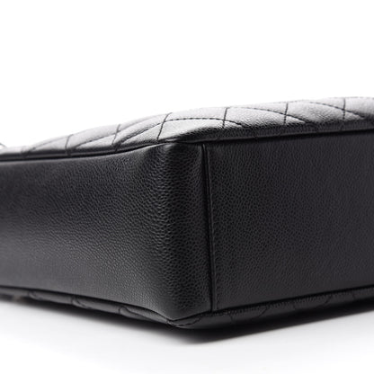Chanel Caviar Quilted Petit Shopping Tote PST Black 6 of 11