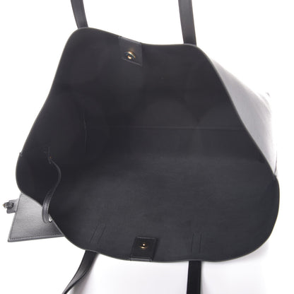 Saint Laurent Calfskin Large Shopping Tote Black 6 of 8