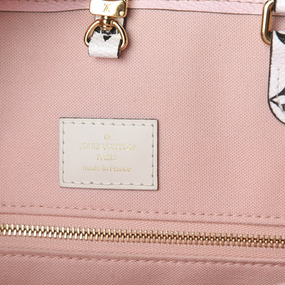 Louis Vuitton Monogram Giant Onthego GM Rouge Rose 5 of 8