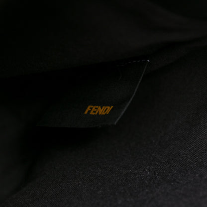 Fendi Zucchino Spalmati Vitello Small Tote Black 8 of 20
