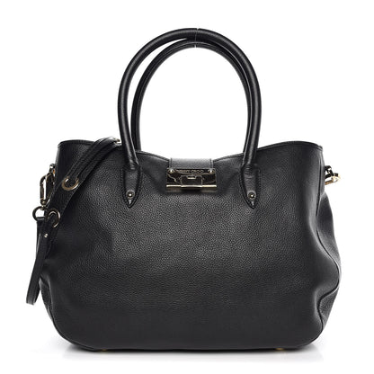 Jimmy Choo Grainy Calf Rania Black 1 of 10