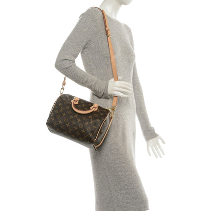 Louis Vuitton Monogram Speedy Bandouliere 25 2 of 6