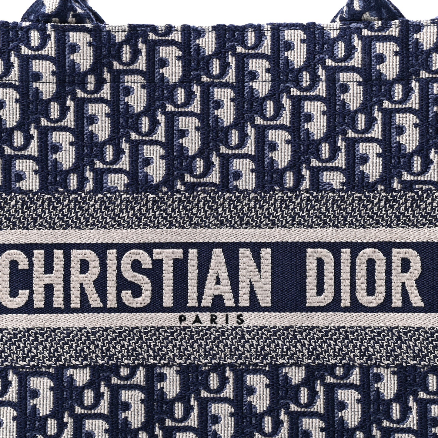 Oblique Medium Book Tote Blue Multicolor