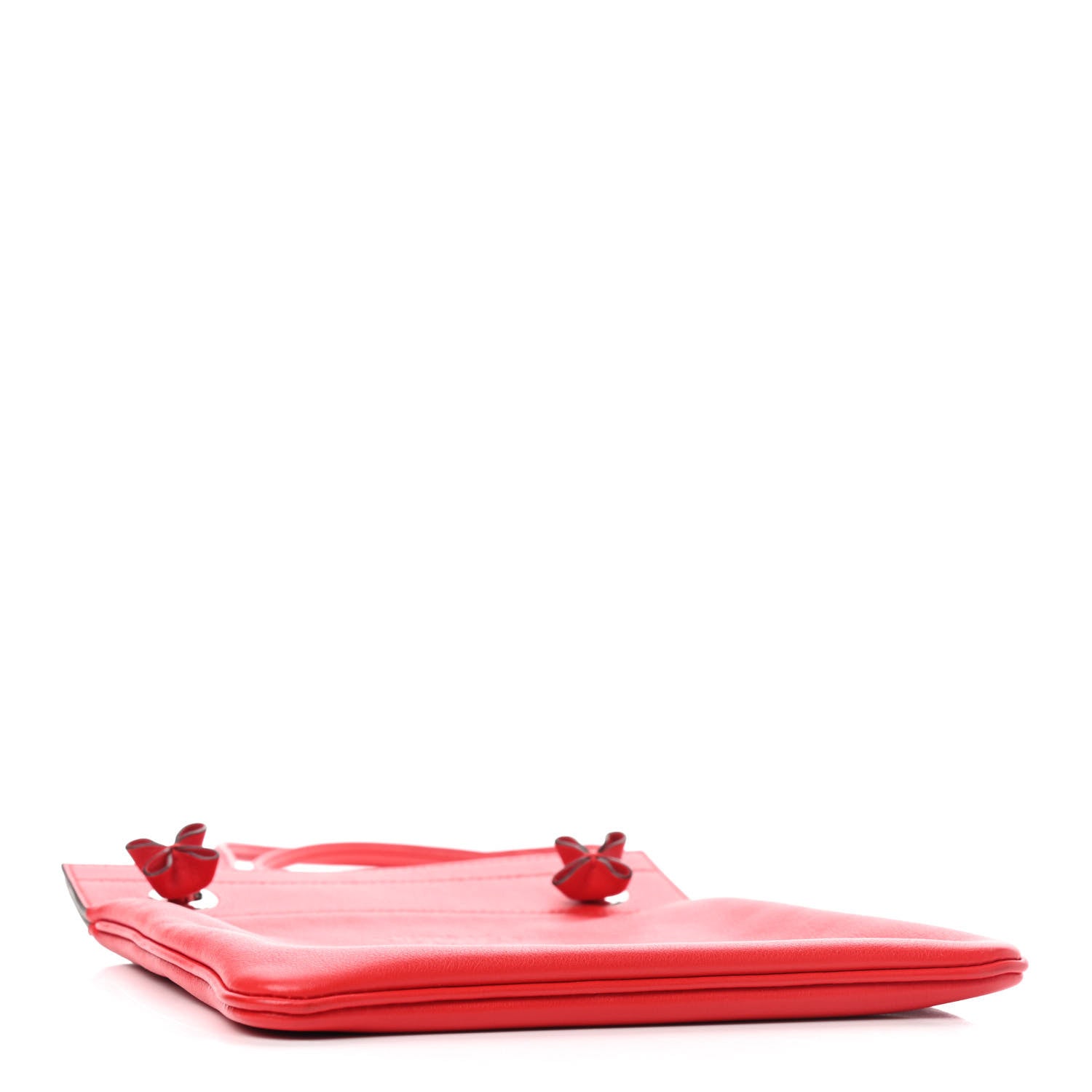 Hermes Milo Lambskin Swift Mini Aline Rouge De Coeur 3 of 8