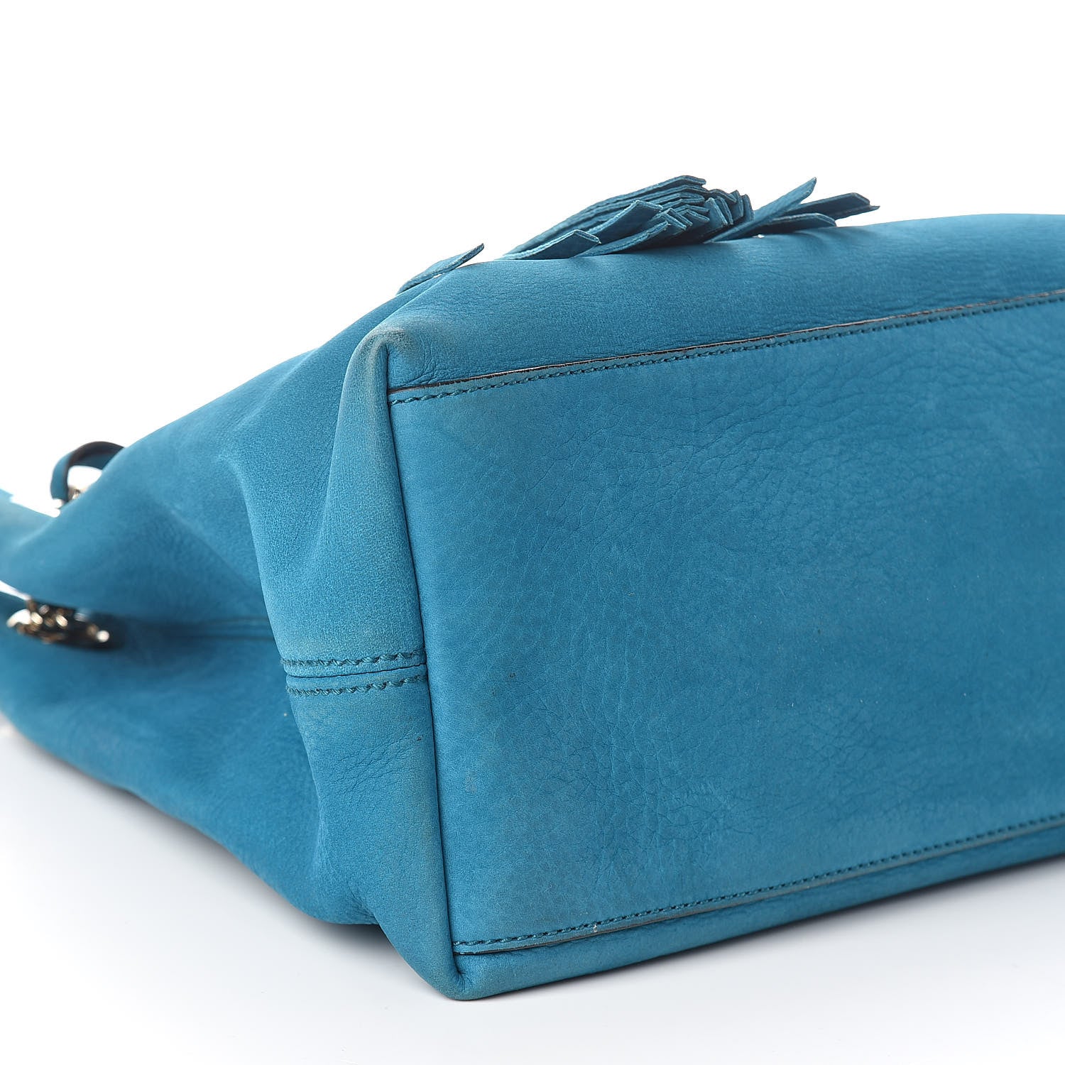 Gucci Vitello Range Medium Soho Chain Shoulder Bag Deep Cobalt 9 of 10