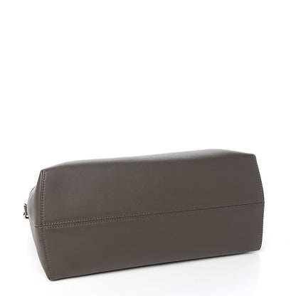 Fendi Vitello Dolce 4 Color Large By The Way Boston Bag Carbone Grigio Polvere Multicolor 3 of 13