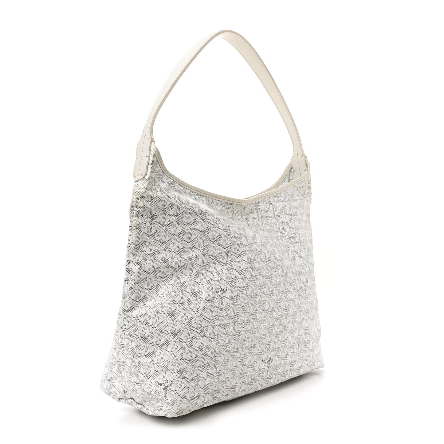 Goyardine Boheme Hobo White