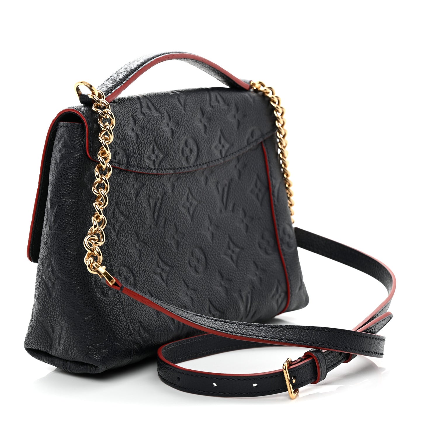 Empreinte Blanche BB Marine Rouge