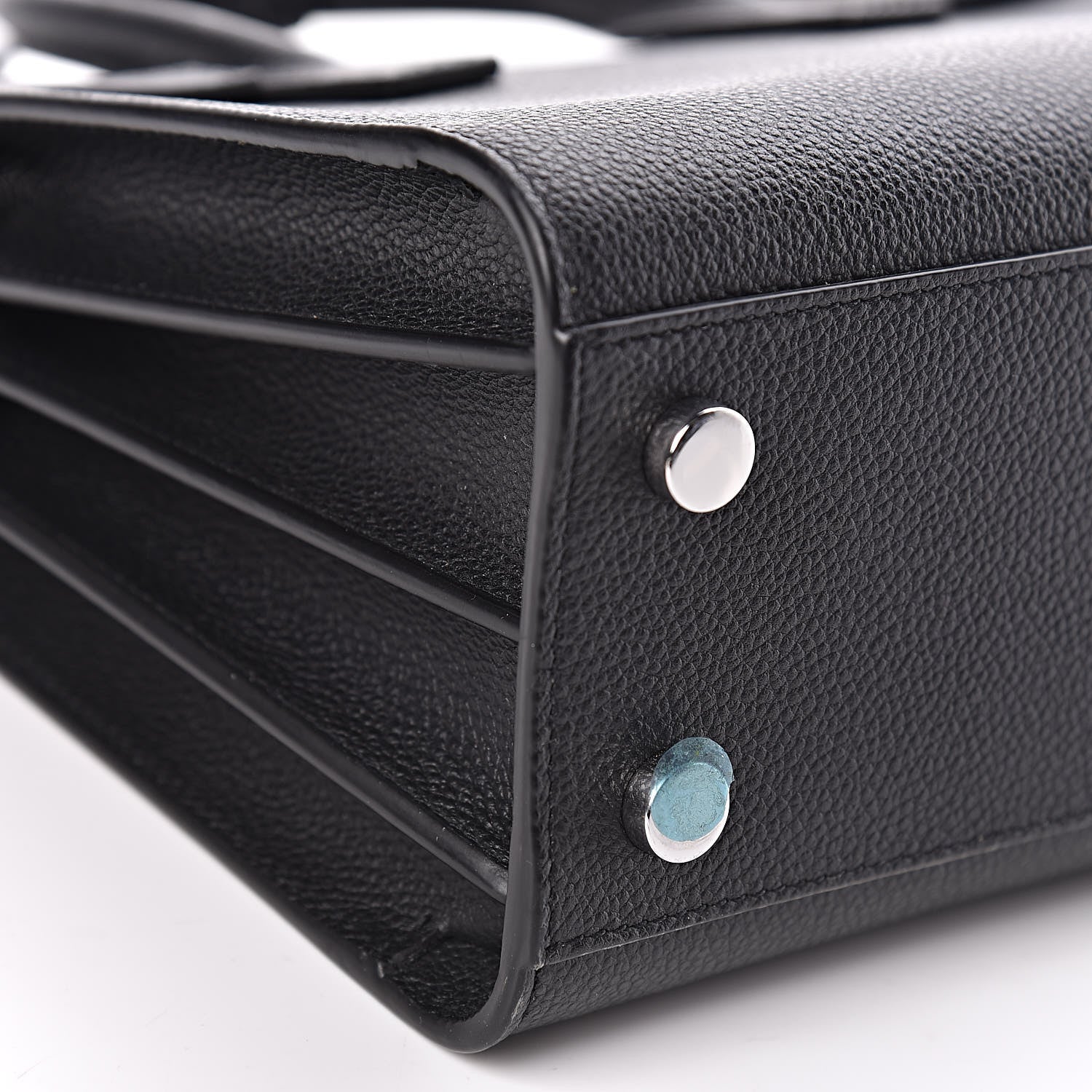 Saint Laurent Grained Calfskin Nano Sac De Jour Black 9 of 10