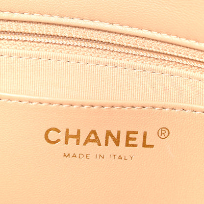 Chanel Lambskin Quilted Large CC Funky Town Flap Beige 6 of 10