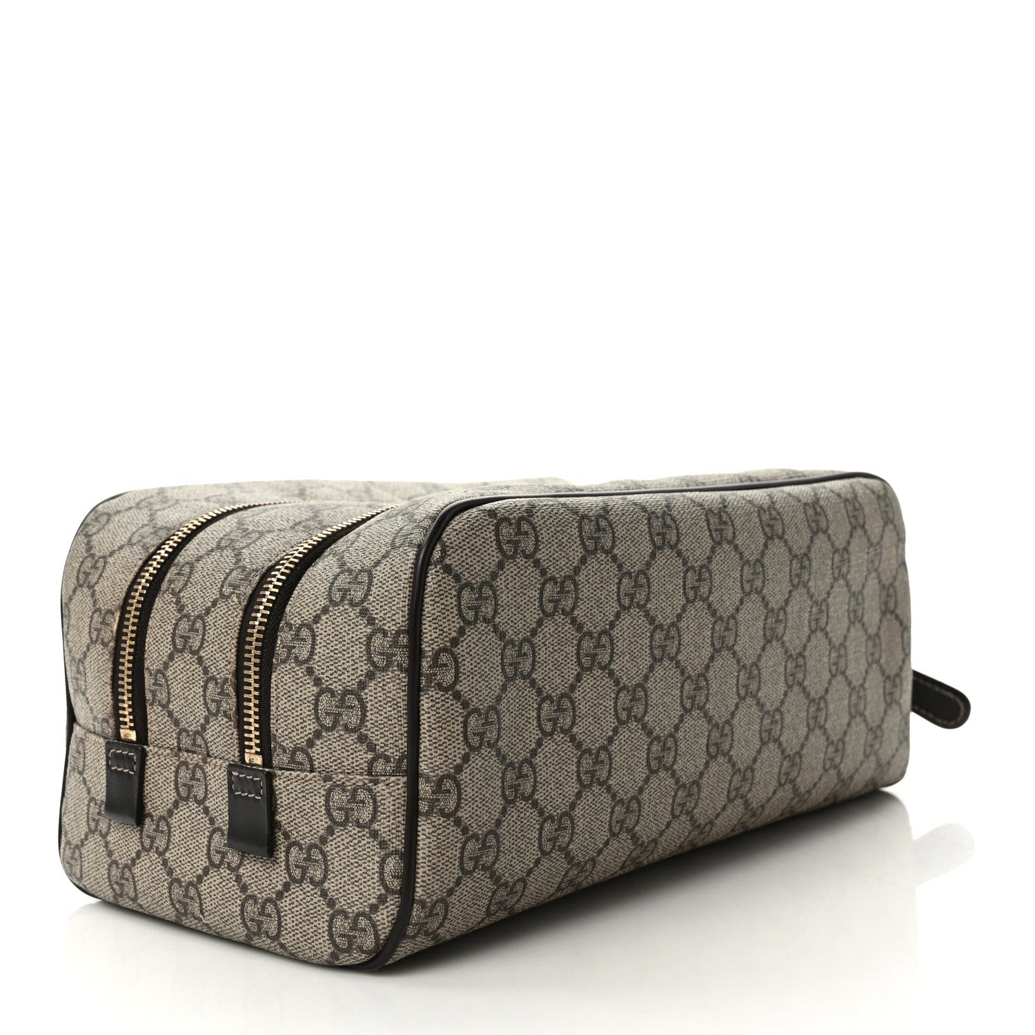 Gucci GG Supreme Monogram Toiletry Case Dark Brown 3 of 8