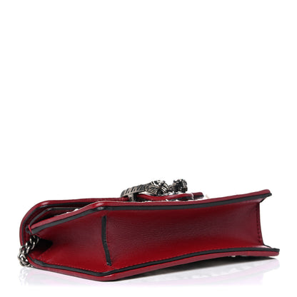 Gucci Tweed GG Monogram Super Mini Dionysus Shoulder Bag White Black Romantic Cherry 4 of 8