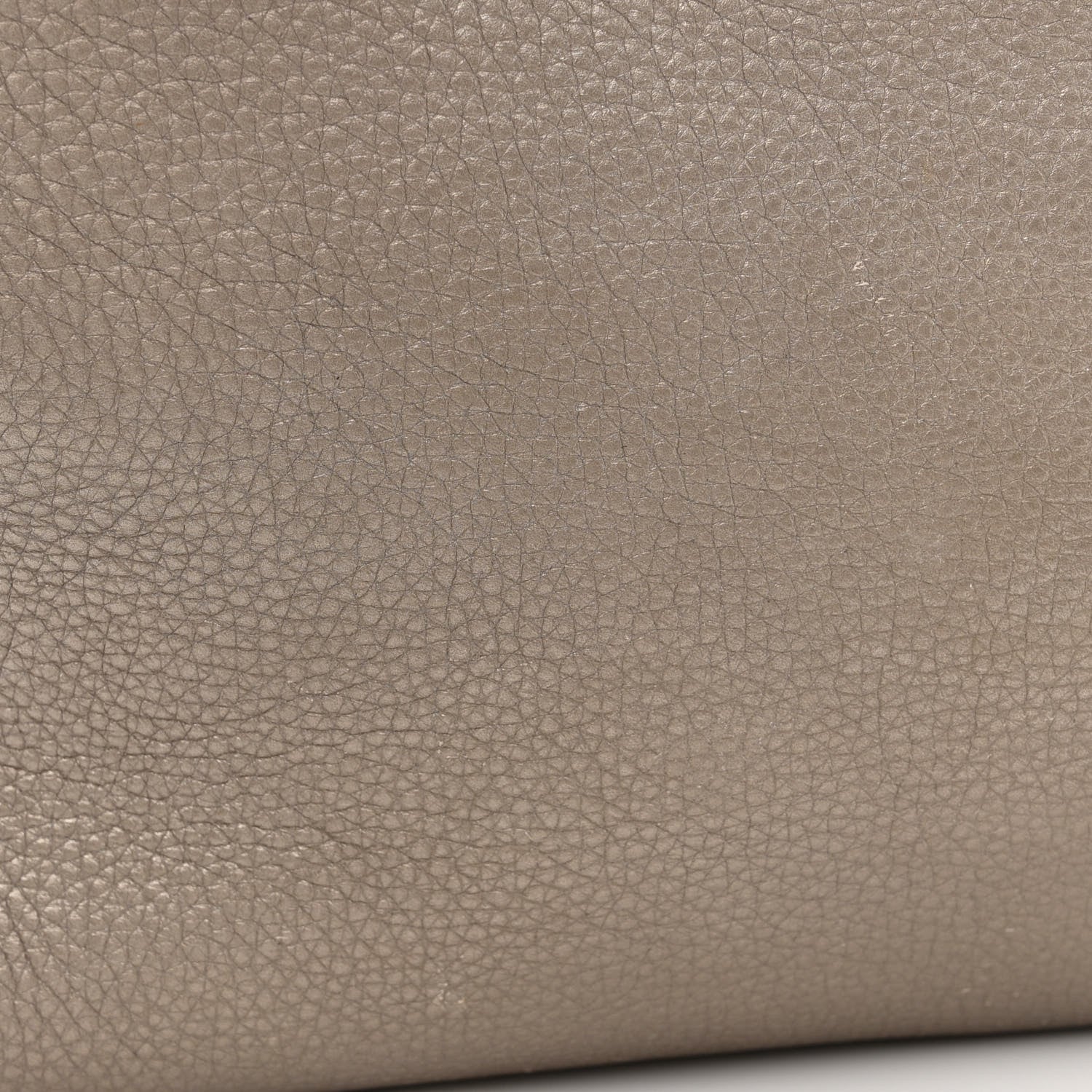 Gucci Metallic Pebbled Calfskin Medium Bamboo Shopper Tote Golden Beige 16 of 16