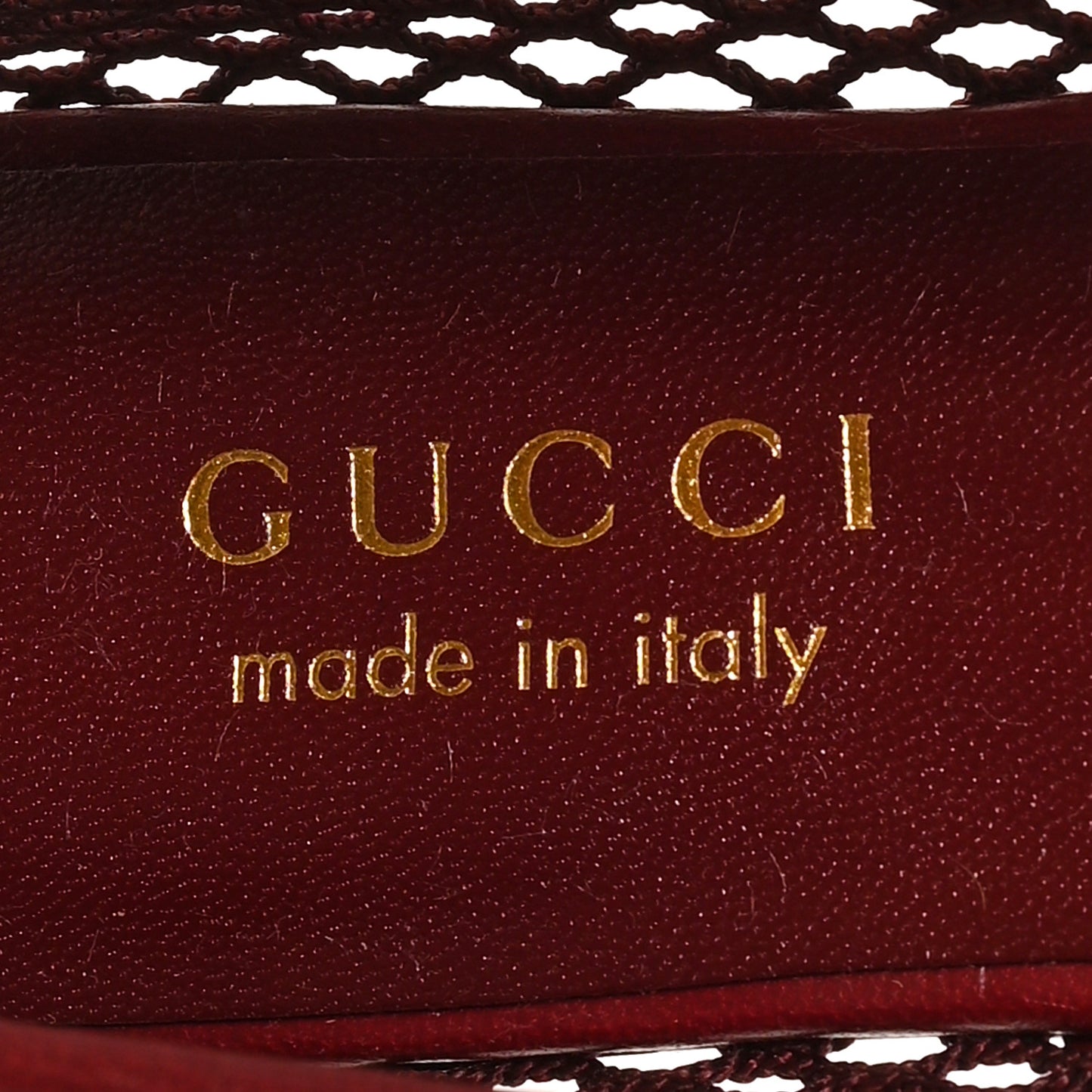 Video Net Nappa Horsebit Ballerina Flats 36 Rosso Ancora