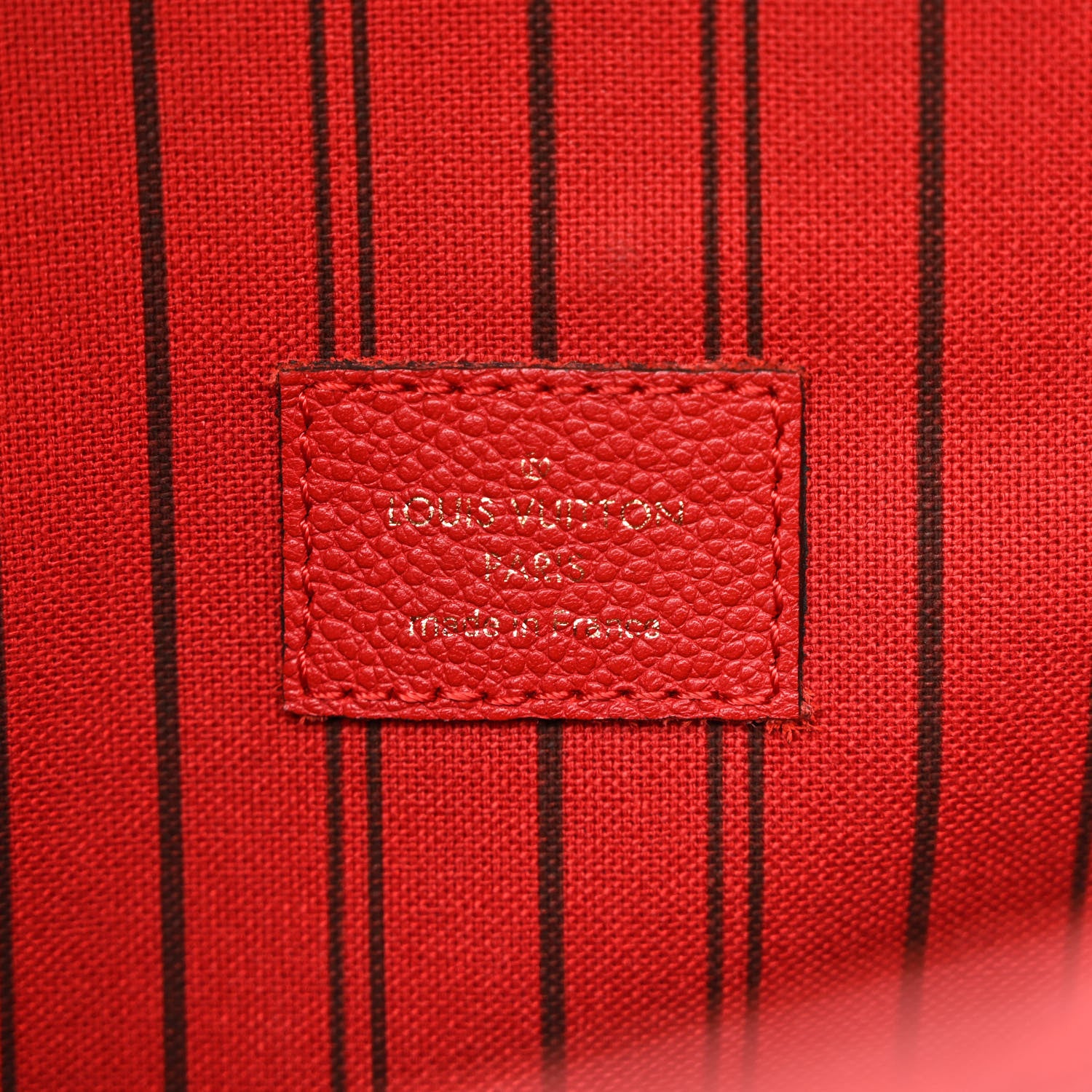 Louis Vuitton Empreinte Pochette Metis Cherry 6 of 16