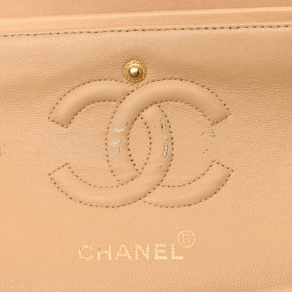 Chanel Lambskin Quilted Small Double Flap Beige 12 of 16
