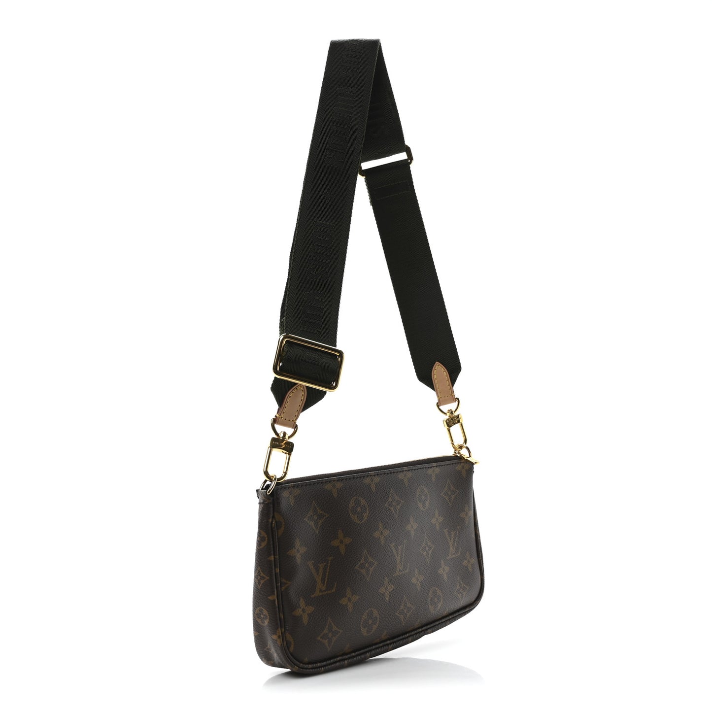 Monogram Multi Pochette Accessories Large Pochette  Kaki