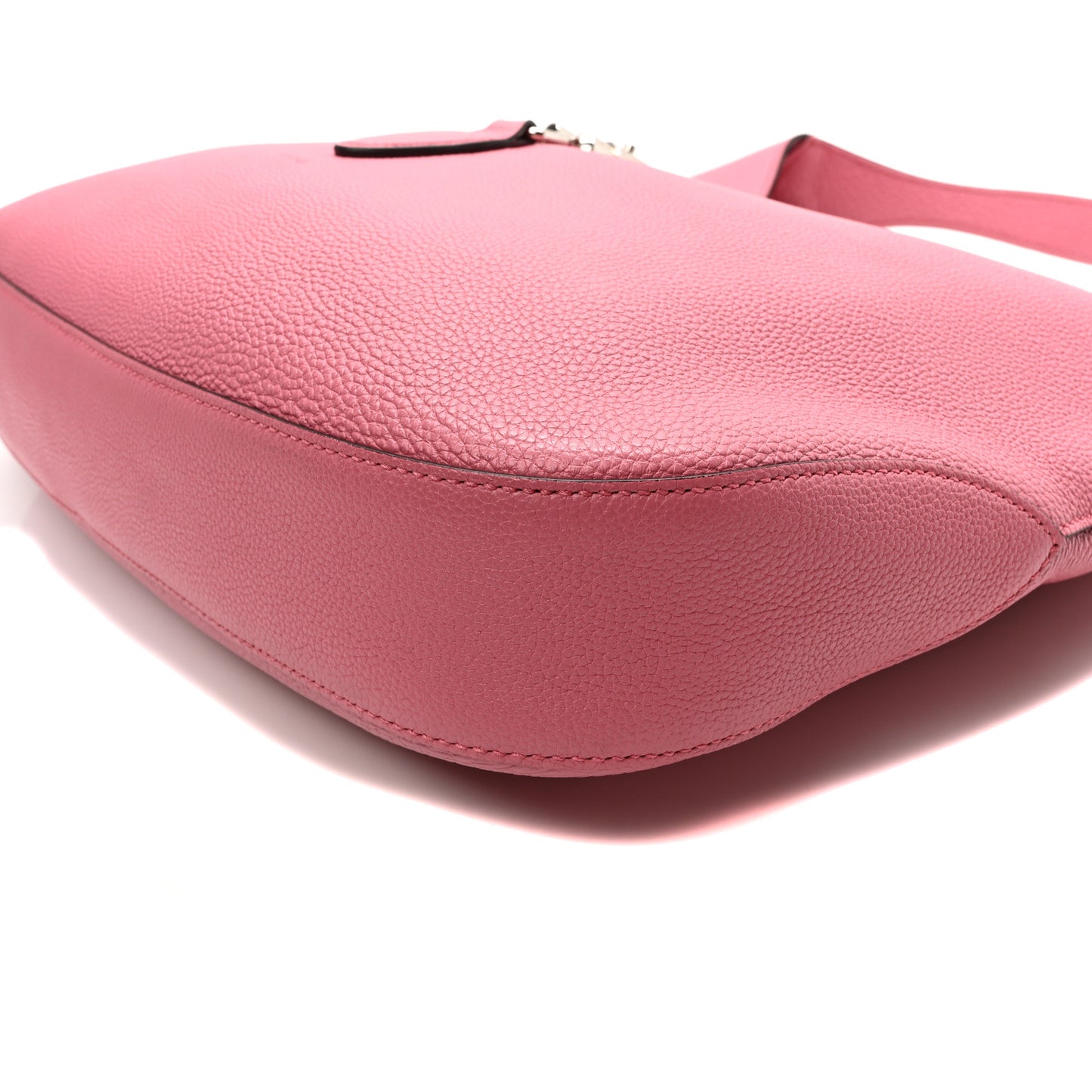Soft Grained Calfskin Large Jackie Hobo Glossy Pink