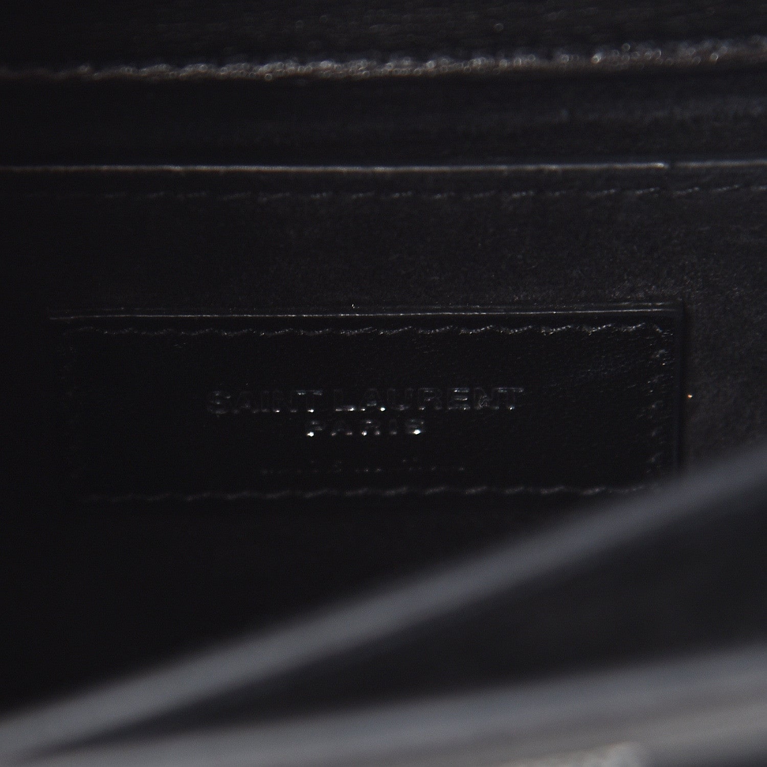 Saint Laurent Calfskin Medium Monogram Sunset Black 8 of 12