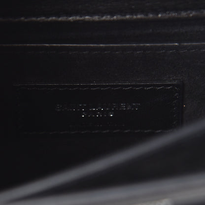 Saint Laurent Calfskin Medium Monogram Sunset Black 8 of 12