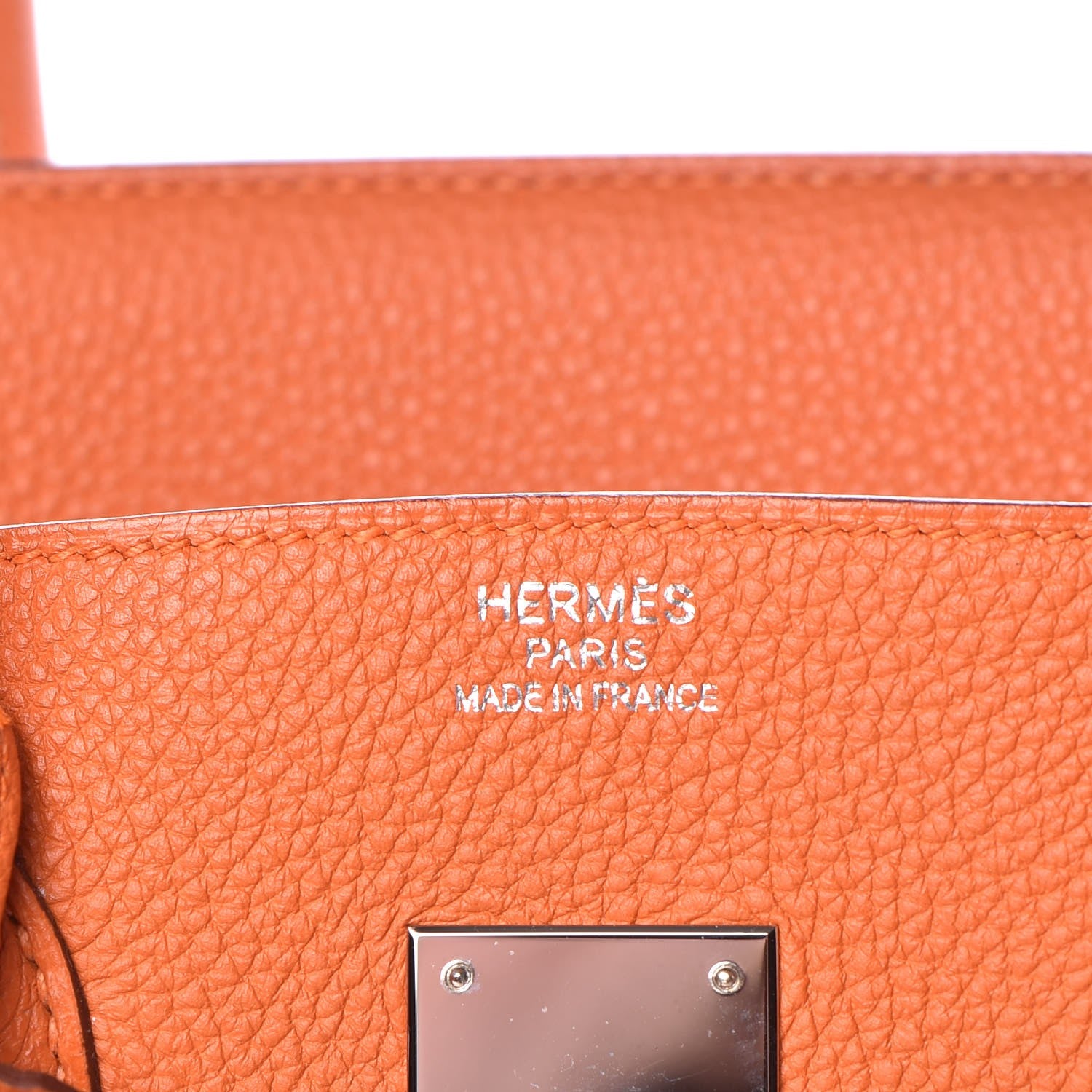 Hermes Togo Birkin 35 Orange 23 of 42
