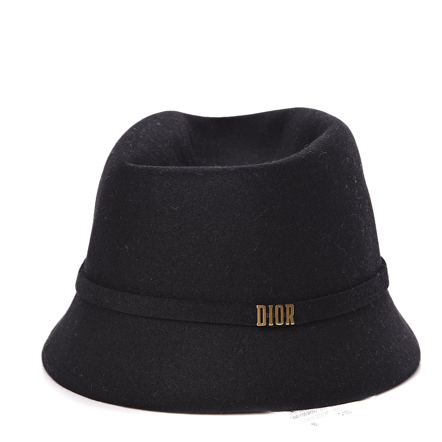 Christian Dior Felt Cloche Dior Arty Hat 57 Black 3 of 6