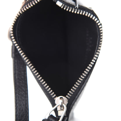 Gucci Calfskin Logo Lanyard Card Case Black 4 of 5