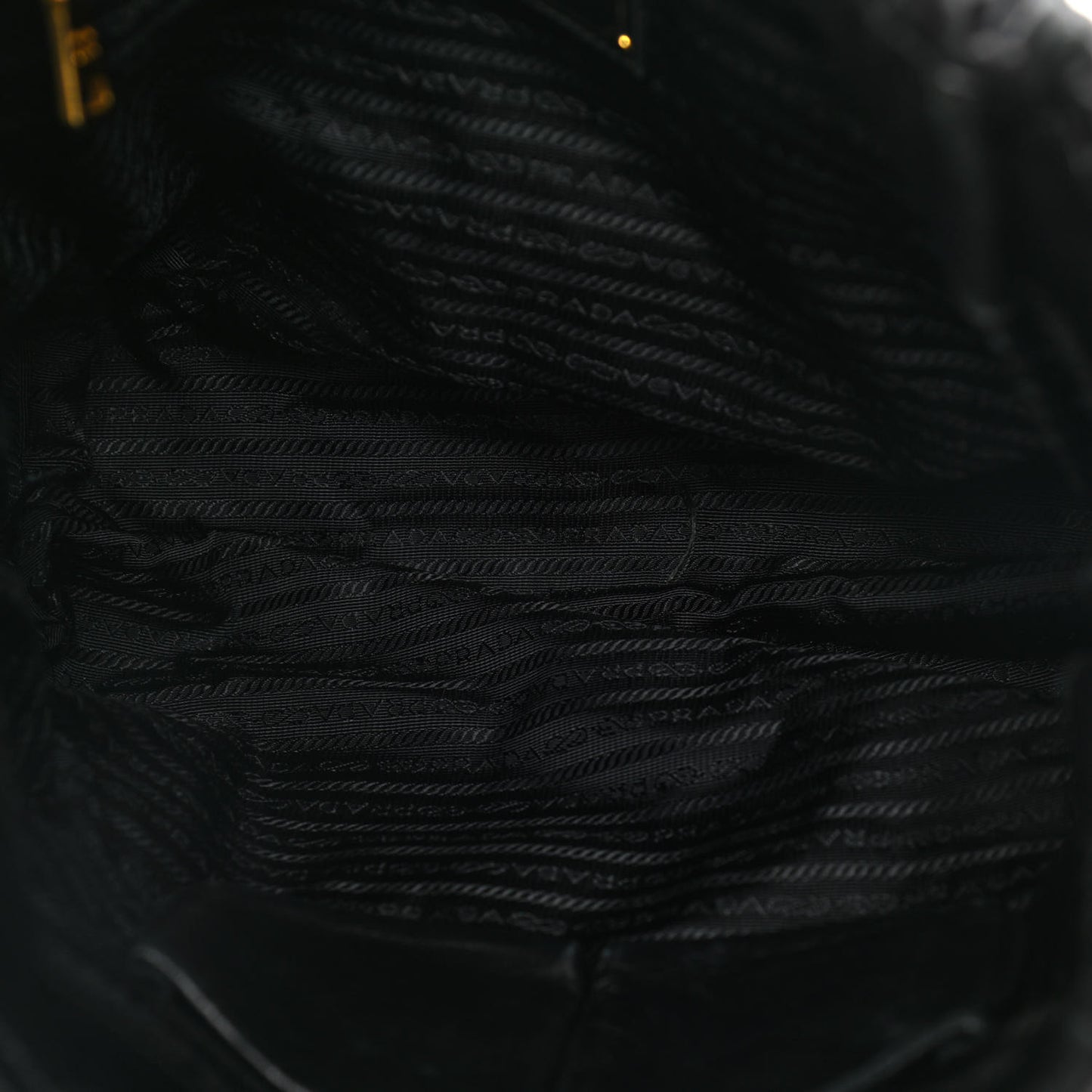 Nappa Gaufre Tote Black